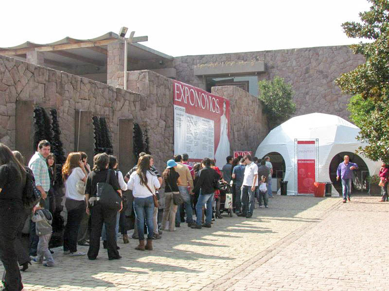 Entrada de la expo novios 2012 en Casa Piedra Santiago