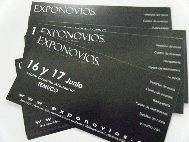 Invitaciones para la exponovios temuco 2012
